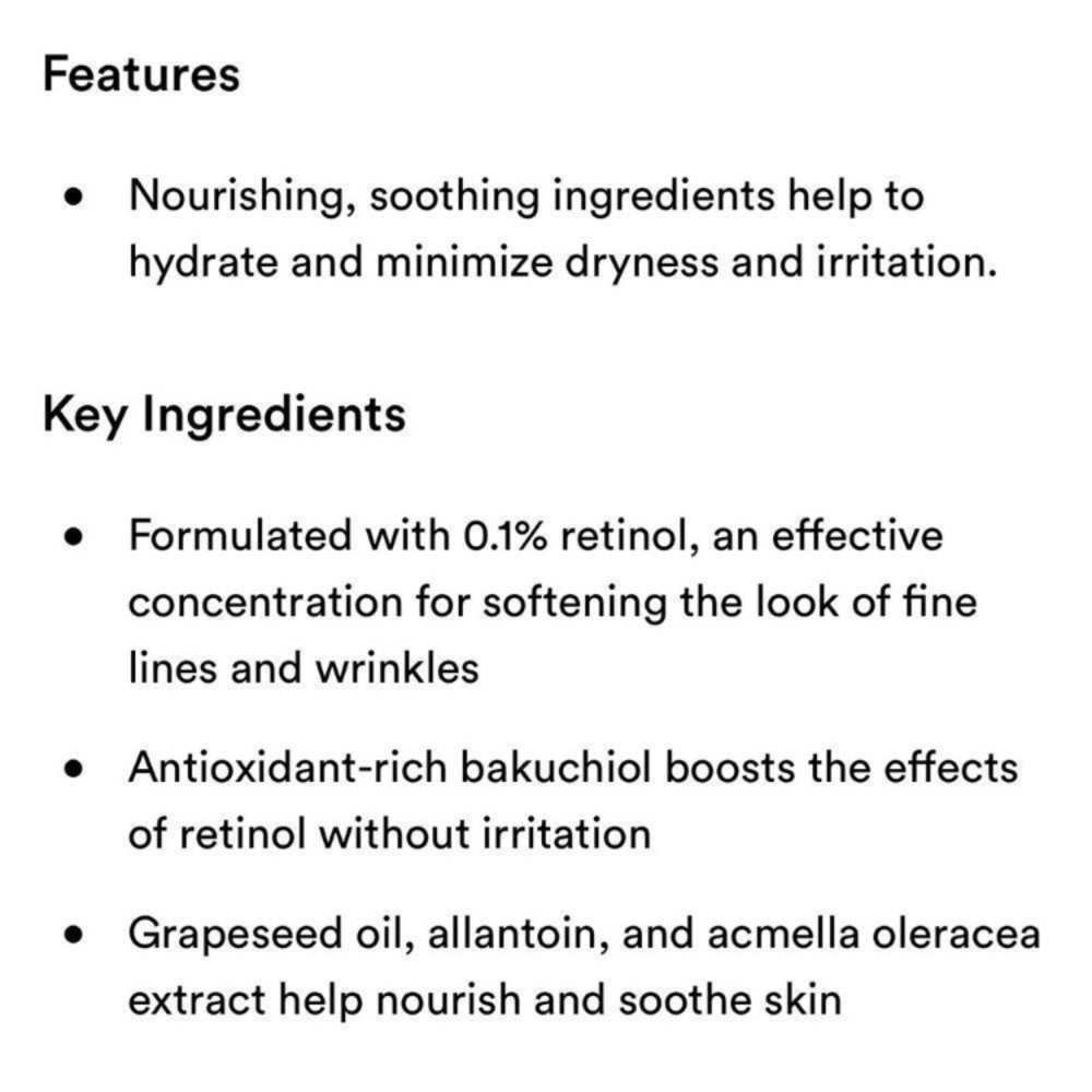 Good Molecules Gentle Retinol Cream Firming, New - Picture 4 of 6